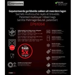 Espressions Vacumeerzakken 40 X 30 Cm - 50 Stuks -Keukenbenodigdheden Winkel EP61064 621c98191e4470.77678072