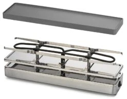 Espressions Gourmetstel Slim - 4 Personen -Keukenbenodigdheden Winkel Espressions Gourmetstel Raclette Slim 42 x 13 cm