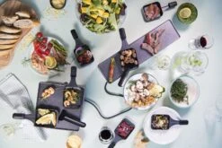 Espressions Gourmetstel Square - 4 Personen 19 Espressions Gourmetstel Square - 4 Personen -Keukenbenodigdheden Winkel Espressions Gourmetstel Raclette Square 21 x 13 cm