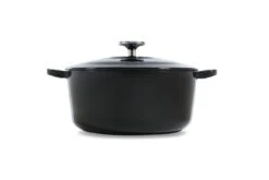 BK Braadpan Bourgogne - Jet Black - ø 28 Cm / 6.7 Liter -Keukenbenodigdheden Winkel H6071.524 BOUR PD HR Jet Black 72dpi 353f 1