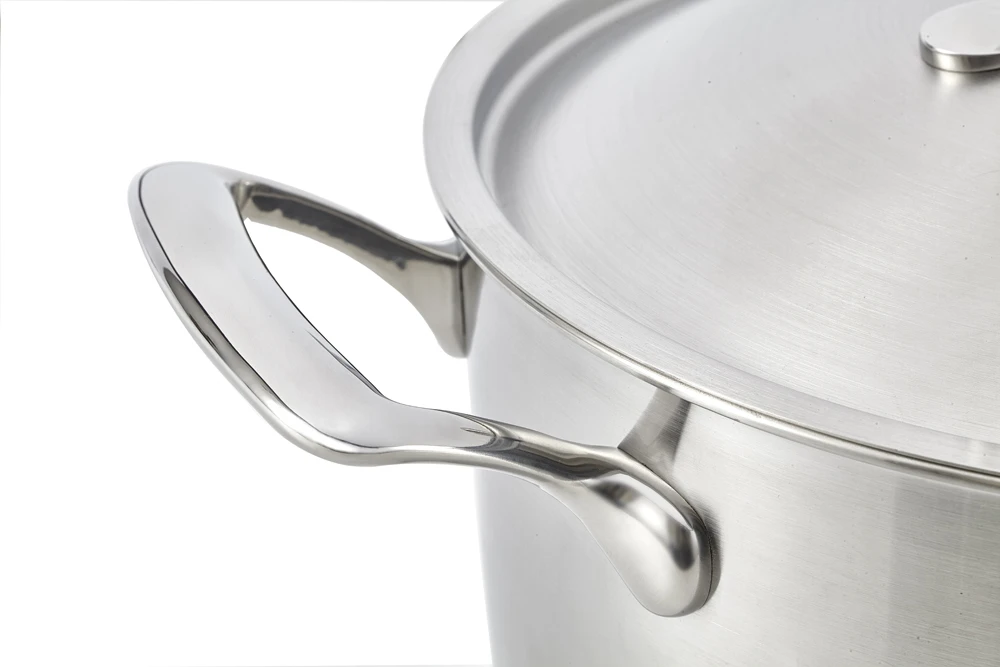 Habonne Kookpan Queen - TriPly RVS - ø 20 Cm / 2.5 Liter 4 Habonne Kookpan Queen - TriPly RVS - ø 20 Cm / 2.5 Liter - Afbeelding 2