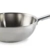 Habonne Wokpan - TriPly RVS - ø 24 Cm - Zonder Anti-aanbaklaag -Keukenbenodigdheden Winkel Habonne wok 24 cm Triply steel