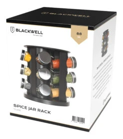 Blackwell Kruidenrek / Kruidencarrousel - Inclusief 12 Kruidenpotjes - Zwart 13 Blackwell Kruidenrek / Kruidencarrousel - Inclusief 12 Kruidenpotjes - Zwart -Keukenbenodigdheden Winkel Kruidenrek 12 units zwart Current View