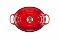 Le Creuset Braadpan Signature - Ovaal - Kersenrood - ø 33 Cm / 7.5 Liter -Keukenbenodigdheden Winkel LC 20191021 HL PS FS 21178290602430 004 1