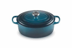 Le Creuset Braadpan Signature - Ovaal - Deap Teal - ø 29 Cm / 4.7 Liter 13 Le Creuset Braadpan Signature - Ovaal - Deap Teal - ø 29 Cm / 4.7 Liter -Keukenbenodigdheden Winkel LC 20210125 HL PS FS 21178296422430 002