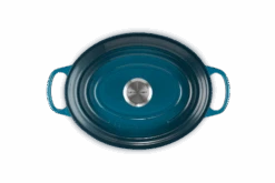 Le Creuset Braadpan Signature - Ovaal - Deap Teal - ø 29 Cm / 4.7 Liter 15 Le Creuset Braadpan Signature - Ovaal - Deap Teal - ø 29 Cm / 4.7 Liter -Keukenbenodigdheden Winkel LC 20210125 HL PS FS 21178296422430 004