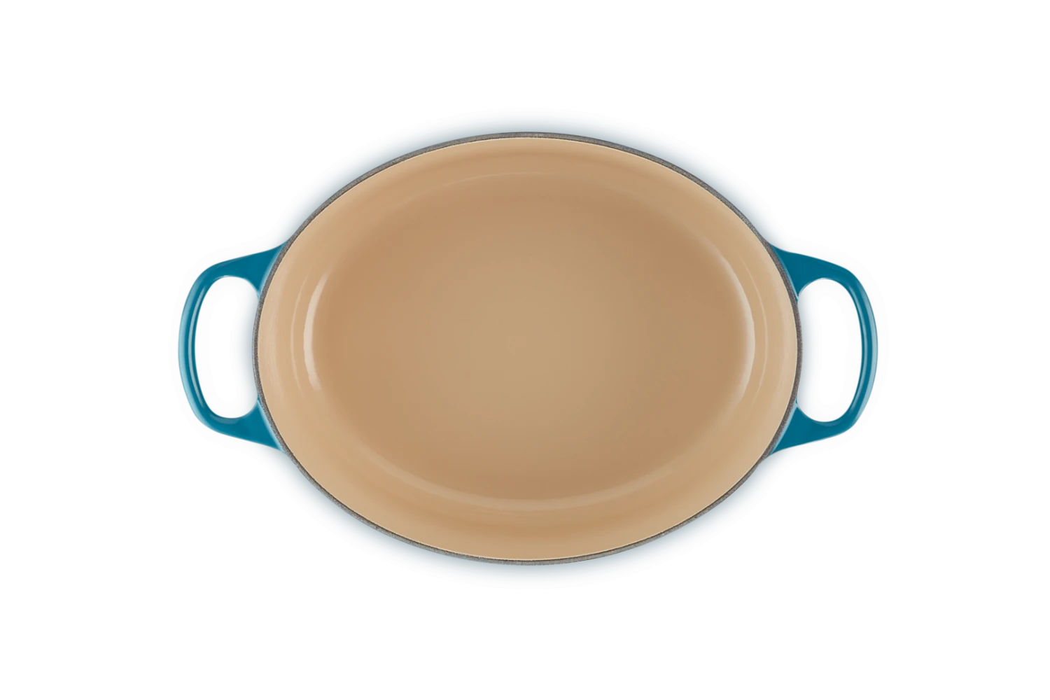 Le Creuset Braadpan Signature - Ovaal - Deap Teal - ø 29 Cm / 4.7 Liter 9 Le Creuset Braadpan Signature - Ovaal - Deap Teal - ø 29 Cm / 4.7 Liter - Afbeelding 7