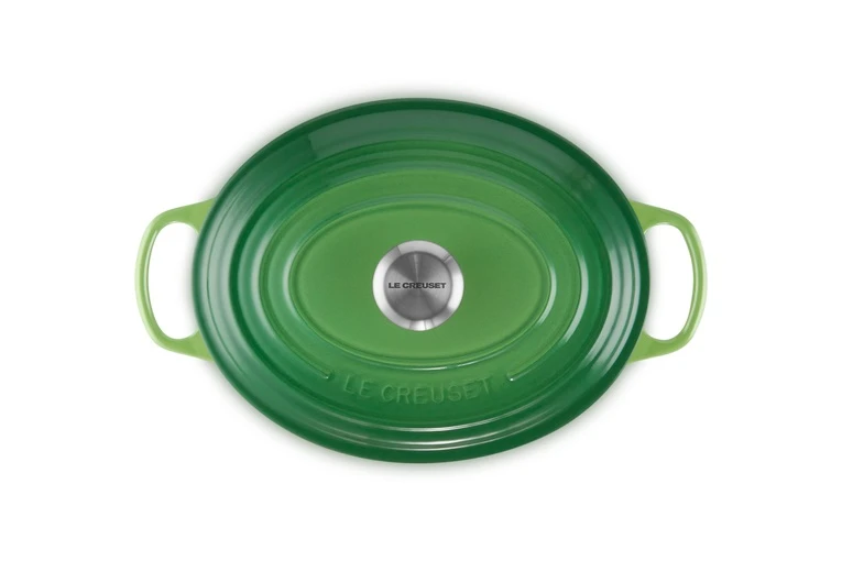 Le Creuset Braadpan Signature - Ovaal - Bamboo - ø 29 Cm / 4.7 Liter 6 Le Creuset Braadpan Signature - Ovaal - Bamboo - ø 29 Cm / 4.7 Liter - Afbeelding 4