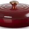 Le Creuset Braadpan Signature - Campagnard - Rhone - ø 30 Cm / 3.5 Liter -Keukenbenodigdheden Winkel LC 20230217 HL PS FS 21180309494441 001