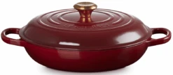 Le Creuset Braadpan Signature - Campagnard - Rhone - ø 30 Cm / 3.5 Liter