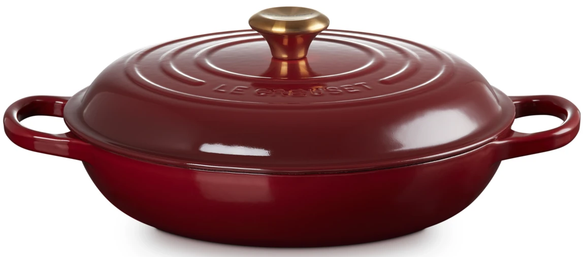 Le Creuset Braadpan Signature - Campagnard - Rhone - ø 30 Cm / 3.5 Liter 3 Le Creuset Braadpan Signature - Campagnard - Rhone - ø 30 Cm / 3.5 Liter