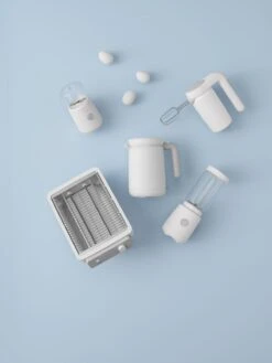 RIG TIG Rig-Tig Broodrooster Foodie - 7 Standen - Wit - UNIT 10 -Keukenbenodigdheden Winkel LS Z00601 Z00602 Z00603 Z00604 Z00605 FOODIE white floating