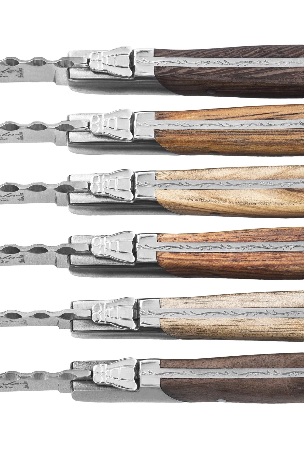 Laguiole Style De Vie Steakmessen Luxury Line 6 Stuks 4 Laguiole Style De Vie Steakmessen Luxury Line 6 Stuks - Afbeelding 2