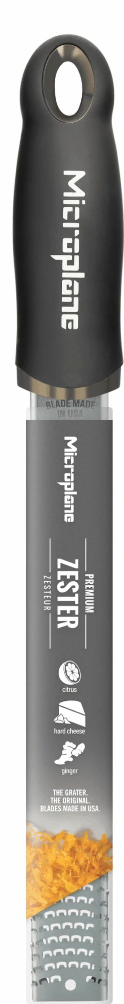 Microplane Rasp Premium Classic - Fijn - Zwart 9 Microplane Rasp Premium Classic - Fijn - Zwart -Keukenbenodigdheden Winkel Microplane Premium Classic 46020 Zester Black decall