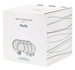 Royal Doulton Serviesset Pacific Lines - 16-delig / 4 Personen -Keukenbenodigdheden Winkel RD Pacific Lines 16 Piece Dinner Set IMG 5983