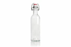 Rebottled Beugelfles / Weckfles - Transparant - 375 Ml - Gemaakt Van Gerecyclede Wijnflessen