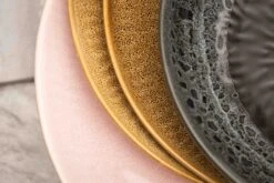 Jay Hill Serviesset Alderney - 4-delig - Bruin/Geel 19 Jay Hill Serviesset Alderney - 4-delig - Bruin/Geel -Keukenbenodigdheden Winkel Set 2 Sfeer Eilanden Klein 2 4