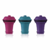 Vacu Vin Wijnstopper Vacuum Wine Stopper - Gekleurd - 3 Stuks -Keukenbenodigdheden Winkel VacuumWineStoppers SetOf3