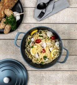 Westinghouse Braadpan Performance - Bravery Blue - ø 24 Cm / 4.5 Liter 14 Westinghouse Braadpan Performance - Bravery Blue - ø 24 Cm / 4.5 Liter -Keukenbenodigdheden Winkel WCCC0095024BL 11