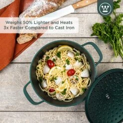 Westinghouse Braadpan Performance - Gracious Green - ø 28 Cm / 6.7 Liter -Keukenbenodigdheden Winkel WCCC0095024SG 2 1