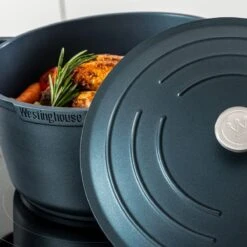 Westinghouse Braadpan Performance - Bravery Blue - ø 28 Cm / 6.7 Liter -Keukenbenodigdheden Winkel WCCC0095028BL 13