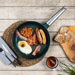 Westinghouse Koekenpan Performance - Gracious Green - ø 28 Cm - Standaard Anti-aanbaklaag -Keukenbenodigdheden Winkel WCFP0095024SG 8 1