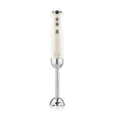Westinghouse Staafmixer Retro Collections - 600 W - Vanilla White - WKHBS270WH -Keukenbenodigdheden Winkel WKHBS270WH Retro Hand Blender 1
