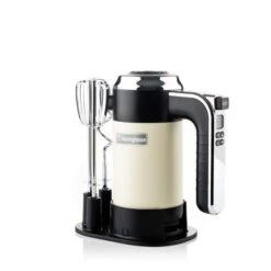 Westinghouse Handmixer Retro Collections - 6 Standen - Vanilla White - WKHM250WH -Keukenbenodigdheden Winkel WKHM250WH Retro Hand Mixer 1 600x600 1