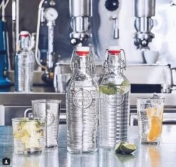 Bormioli Rocco Beugelfles / Weckfles Officina 1825 - Transparant - 1.2 Liter -Keukenbenodigdheden Winkel bormioli waterflessen