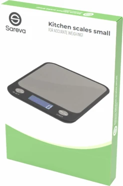 Sareva Keukenweegschaal - Groot -Keukenbenodigdheden Winkel deluxe Package New