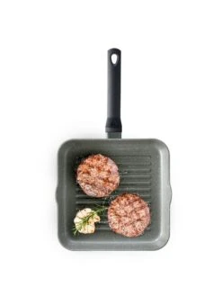BK Grillpan Granite Aluminium - 26 X 26 Cm - Keramische Anti-aanbaklaag -Keukenbenodigdheden Winkel f113e5dfcff3bb6c2b79cb095da24baae80d517b BK GRANC Opn Grill top 1