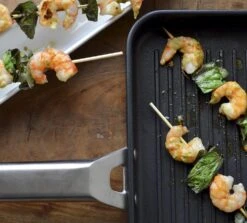 Valira Grillpan Aire - 23 X 23 Cm - Standaard Anti-aanbaklaag -Keukenbenodigdheden Winkel grillpansfeerfoto2