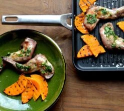 Valira Grillpan Aire - 23 X 23 Cm - Standaard Anti-aanbaklaag -Keukenbenodigdheden Winkel grillpansfeerfoto3