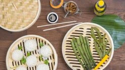 Sareva Stoommandje - Bamboe - 2-laags - ø 30 Cm -Keukenbenodigdheden Winkel item 5 2