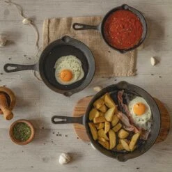 Blackwell Koekenpan - Gietijzer - ø 20 Cm - Zonder Anti-aanbaklaag 17 Blackwell Koekenpan - Gietijzer - ø 20 Cm - Zonder Anti-aanbaklaag -Keukenbenodigdheden Winkel jh gietijzer 002 2 1