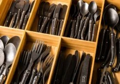 Laguiole Style De Vie Kaasmes Black Stonewash -Keukenbenodigdheden Winkel kaasmes laguiole black stonewash enkel sf gr 3