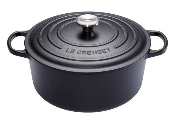 Le Creuset Braadpan Signature - Mat Zwart - ø 28 Cm / 6.7 Liter 3 Le Creuset Braadpan Signature - Mat Zwart - ø 28 Cm / 6.7 Liter