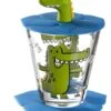 Leonardo Kinderglas Set Bambini Krokodil 215 Ml - 3-Delig
