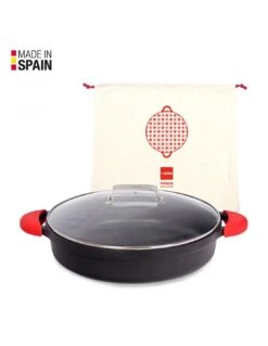 Valira Braadpan Met Deksel Aire - ø 32 Cm / 8.8 Liter -Keukenbenodigdheden Winkel non stick short casserole induction 1