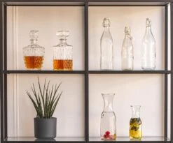 Sareva Beugelfles / Weckfles - Rond - 1 Liter -Keukenbenodigdheden Winkel opbergglas stellingkast 2 3