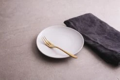 Sambonet Gebaksvorkjes Taste Goud 6 Stuks -Keukenbenodigdheden Winkel sambonet taartvorken taste goud sfeer4