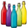 Sareva Gekleurde Beugelflessen Set - Set Van 5 Gekleurde Flessen -Keukenbenodigdheden Winkel sareva beugelflessen