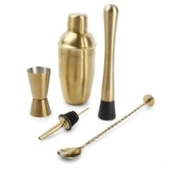 Salt & Pepper Cocktailset Bar - Goud - 7 Delige Set -Keukenbenodigdheden Winkel sftp 8 2 824430 1