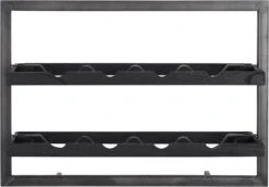 D-Bodhi Wijnrek Winemate - Black- 8 Flessen -Keukenbenodigdheden Winkel so 190246 winemate type c black