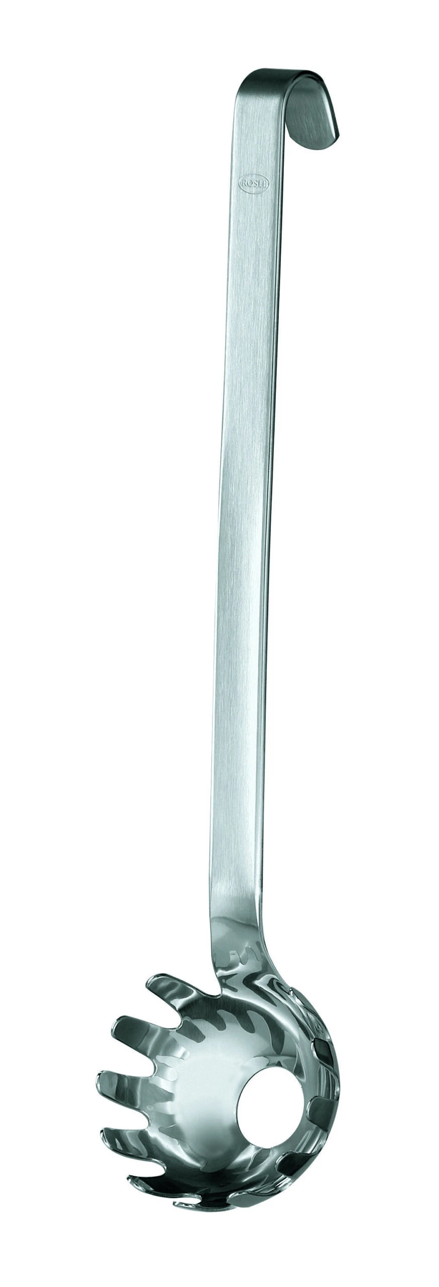 Rosle Spaghettilepel Hooked - RVS - 20 Cm 4 Rosle Spaghettilepel Hooked - RVS - 20 Cm - Afbeelding 2