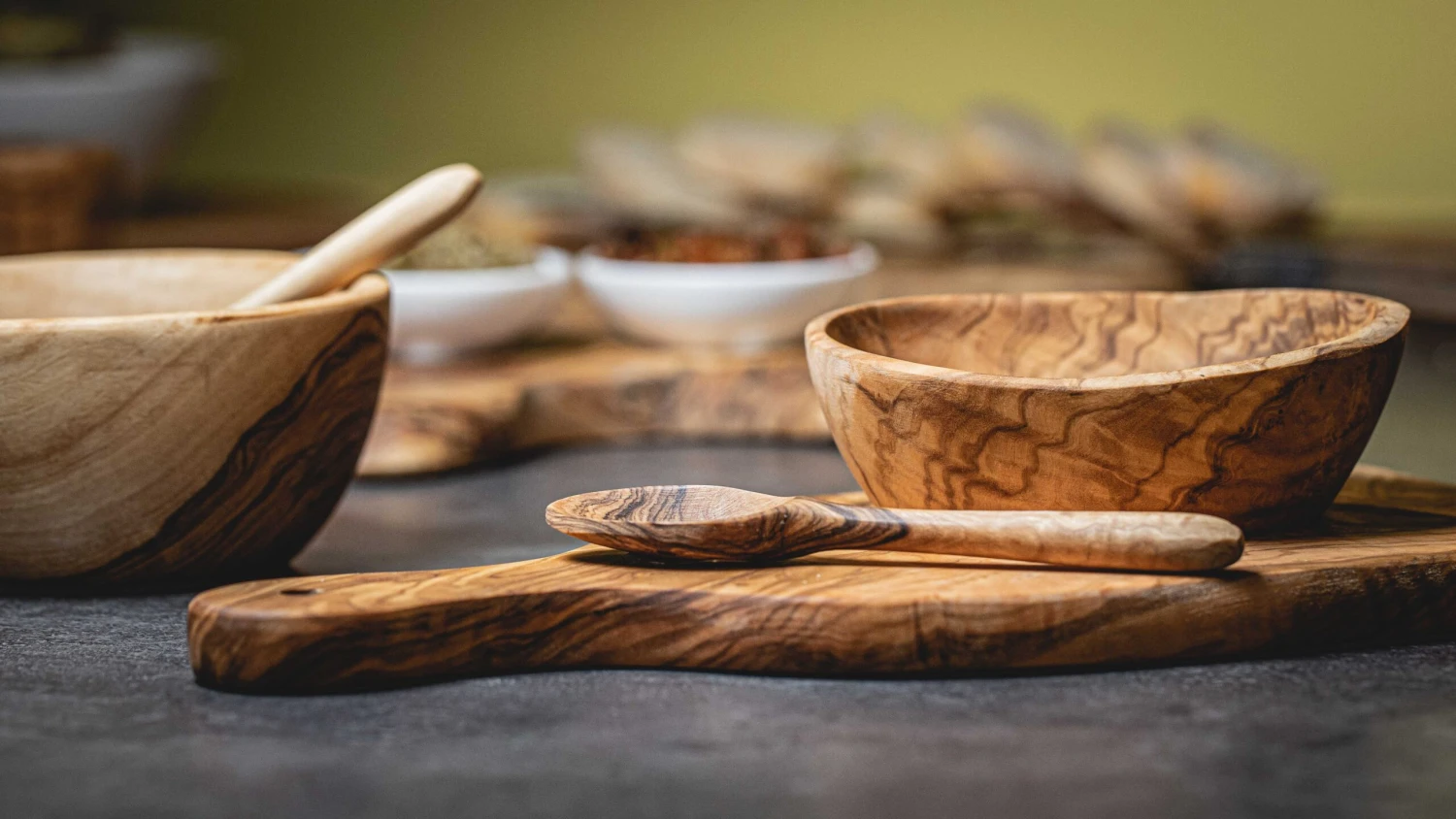 Jay Hill Soeplepel Tunea - Olijfhout - 35 Cm 5 Jay Hill Soeplepel Tunea - Olijfhout - 35 Cm - Afbeelding 3