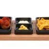 Bowls & Dishes Serveerplank / Tapasplank Streetfood 3-vaks Zwart - Medium -Keukenbenodigdheden Winkel vbb1830.zw 4 1