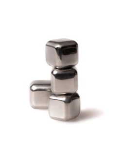 Jay Hill Whiskey Stenen - RVS - 4 Stuks -Keukenbenodigdheden Winkel wiskey stenen 1